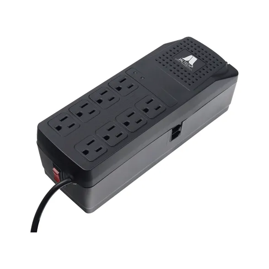 ESTABILIZADOR JALTECH R1200 110V 8 TOMAS