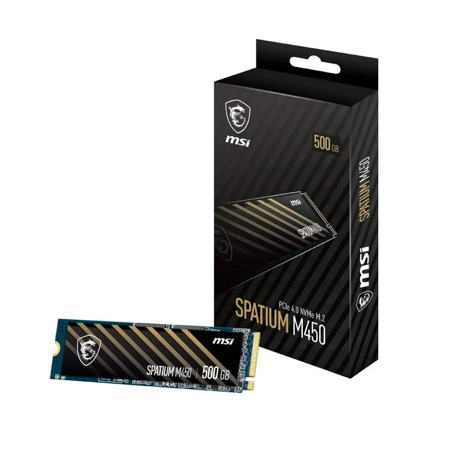 DISCO SSD 500GB SPATIUM M450 V1 MSI NVMe M.2