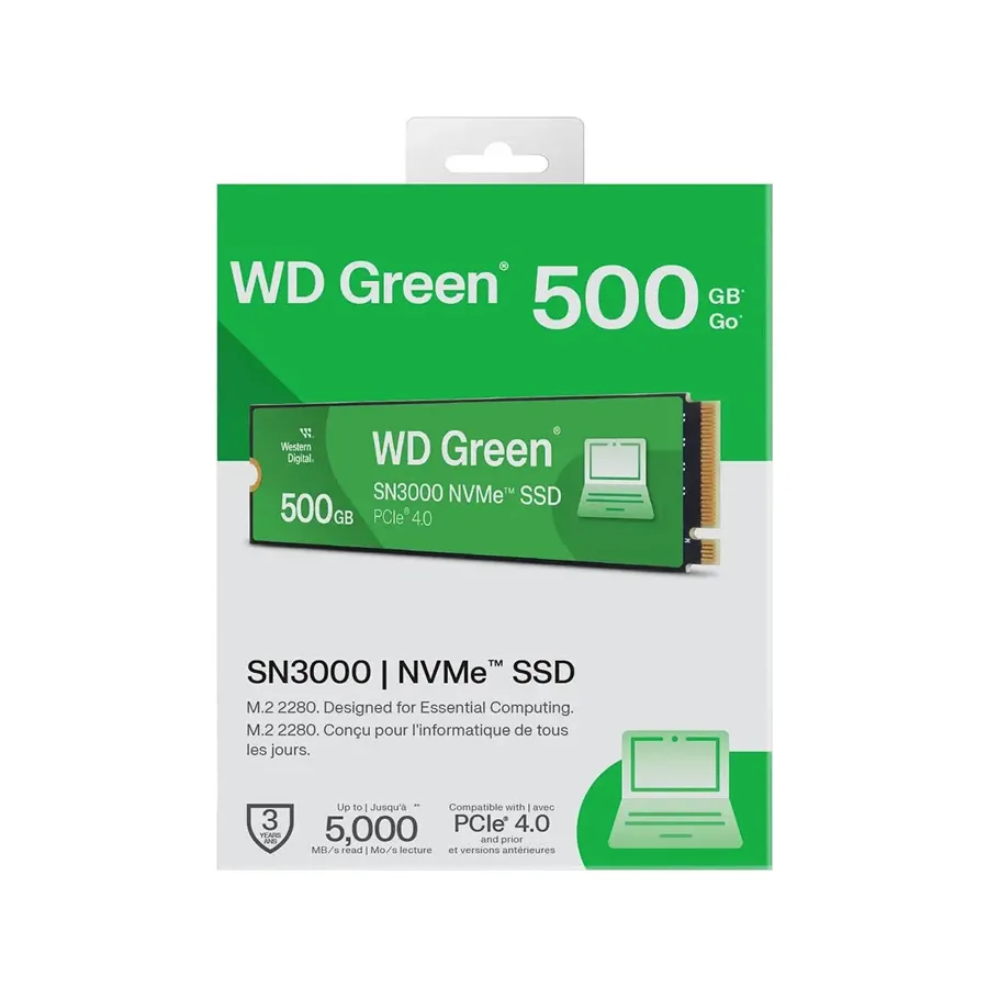 DISCO SSD 500GB WESTER DIGITAL SN3000 NVME M.2