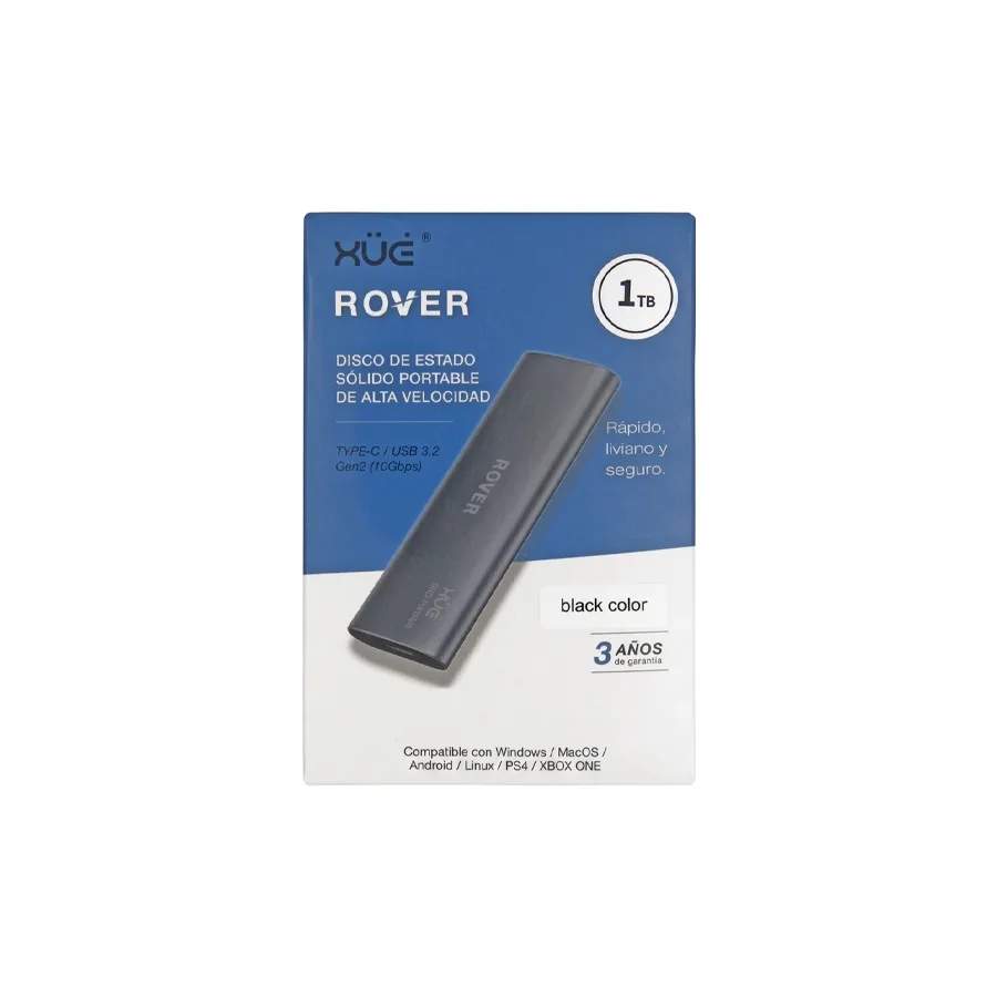 DISCO EXTERNO SSD 1 TB XUE ROVER TYPE-C