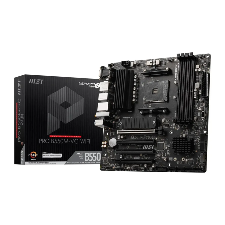 MOTHER MSI B550M VC WIFI DDR4 AM4