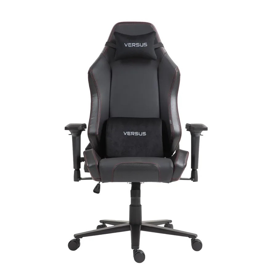 SILLA GAMER VERSUS V40 NEGRO FIBRA DE CARBONO