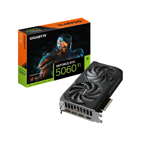 VIDEO GEFORCE RTX 5060 TI 8GB GIGABYTE WINDFORCE