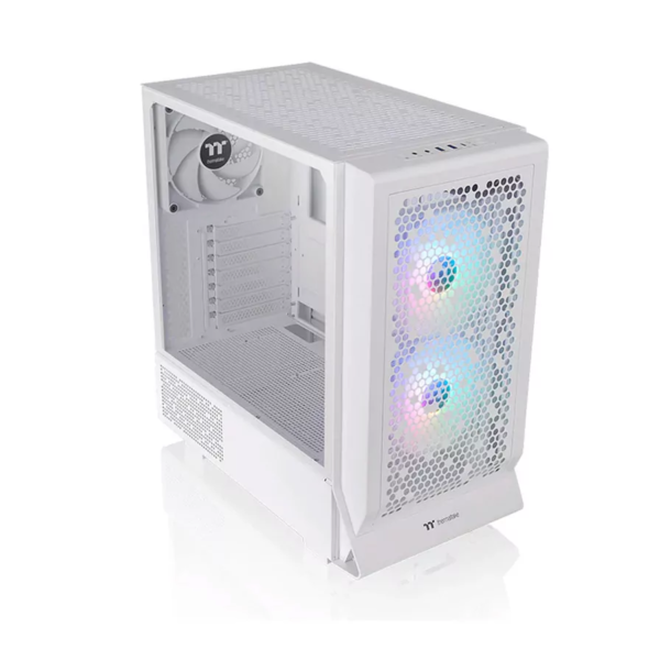 GABINETE GAMER THERMALTAKE CERES 330 FAN ARGB X2 + FAN X1 WHITE