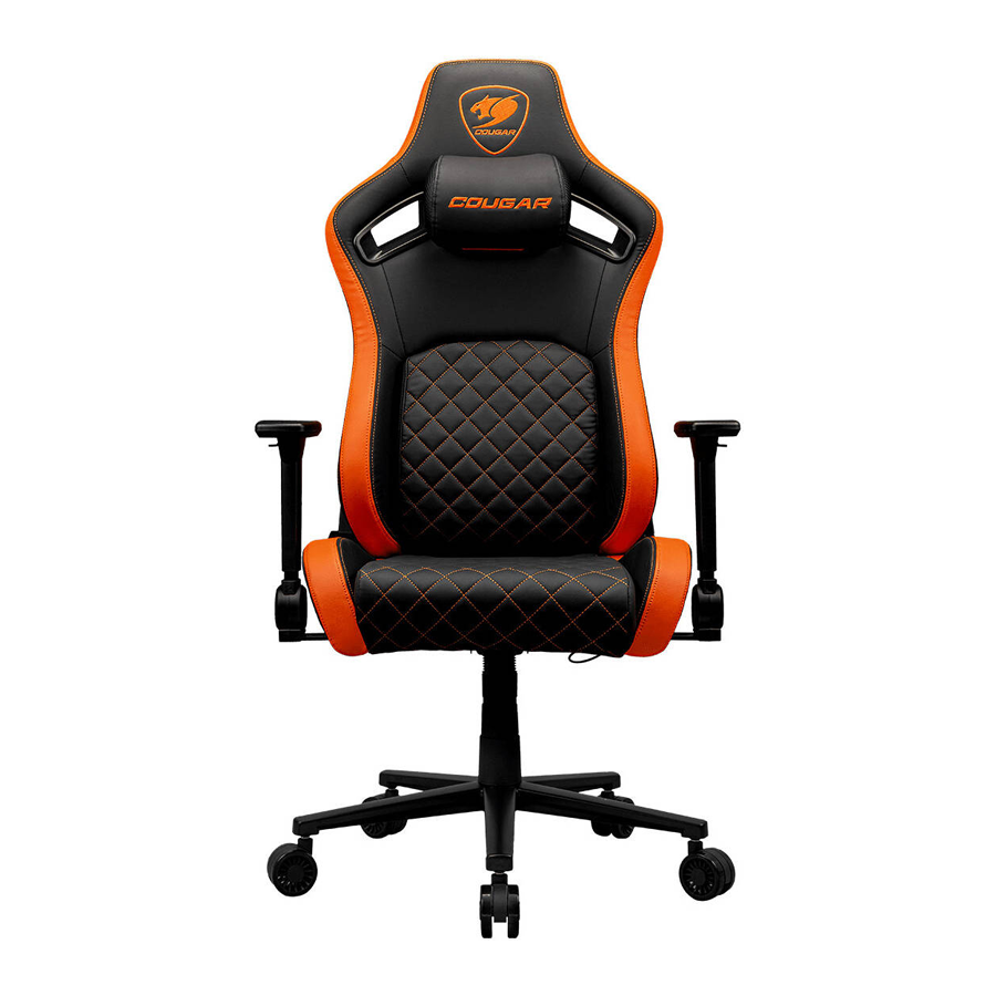 SILLA GAMER COUGAR DEFENSOR CUERO