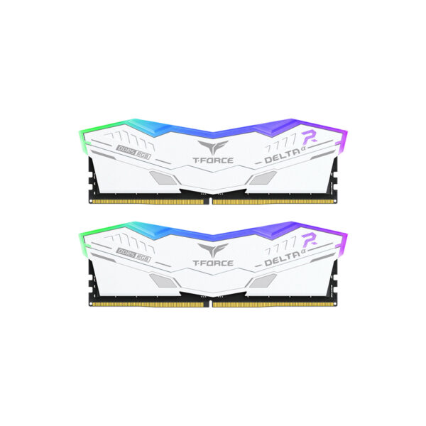 MEMORIA RAM 16GB (2X8) DDR5 6000 TFORCE DELTA RGB WHITE