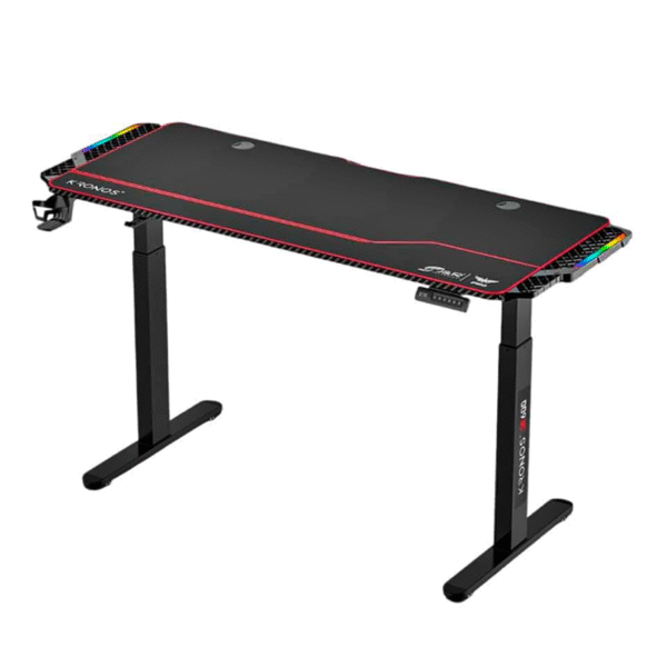 ESCRITORIO GAMER ELECTRICO AJUSTABLE KRONOS JR600 RGB