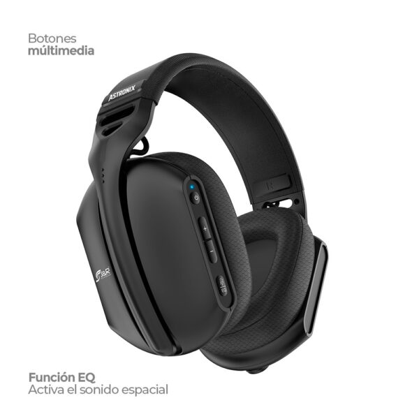 AURICULAR C/MICROFONO JYR ASTRONIX BLACK - Imagen 3