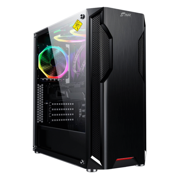 GABINETE GAMER JYR PRIME ATX 4 FANS