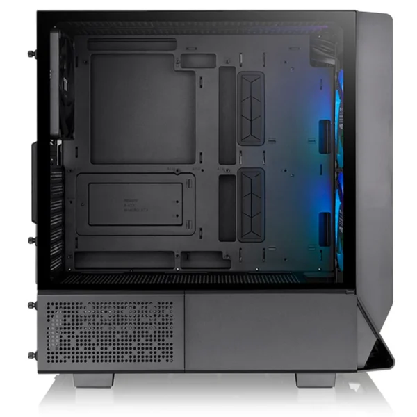 GABINETE GAMER THERMALTAKE CERES 330 FAN ARGB X2 + FAN X1 BLACK - Imagen 3