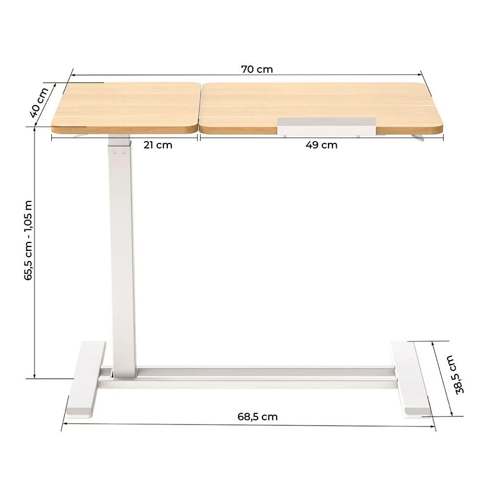 ESCRITORIO AUXILIAR AJUSTABLE RISING FLEX DESK - Imagen 2