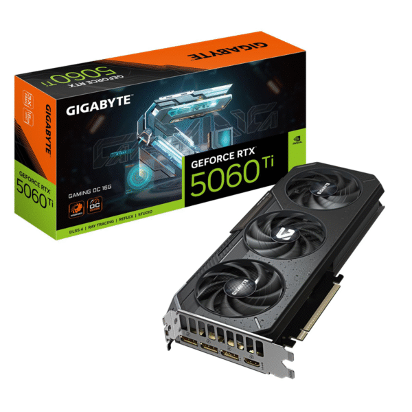 VIDEO GEFORCE RTX 5060 TI 16GB GIGABYTE GAMING OC