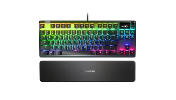 TECLADO GAMER MECANICO STEELSERIES APEX 7 TKL SW RED RGB - Imagen 2