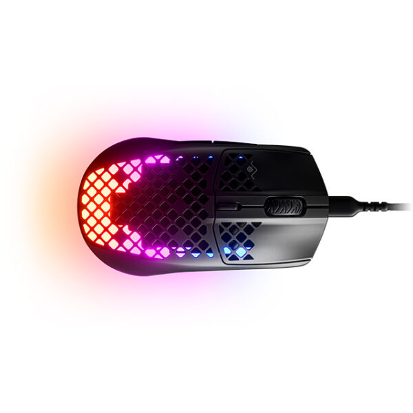 MOUSE GAMER STEELSERIES AEROX 3 BLACK RGB - Imagen 4