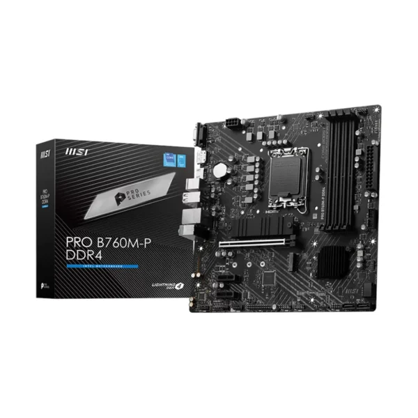 MOTHER MSI B760M P PRO DDR4 LGA1700