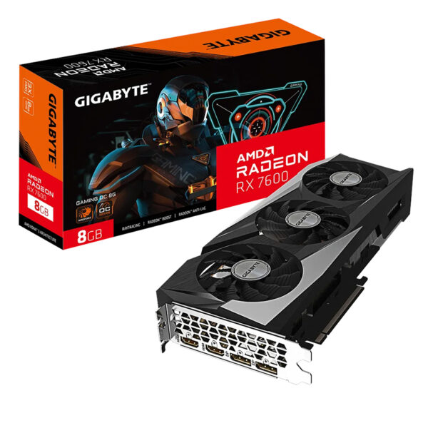 VIDEO RADEON RX 7600 8GB GIGABYTE GAMING OC